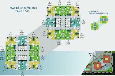 Khu Ngoại Giao Đoàn –bán căn 01 tháp A tòa công vụ N04A - Giá rẻ bất ngờ, diện tích 59m2