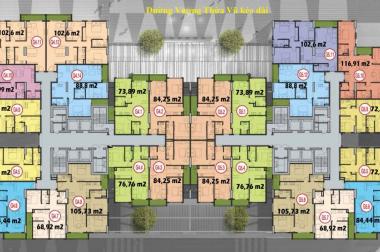 Chính chủ cần bán căn 09 tòa G4 chung cư Five Star- Kim Giang, diện tích 72,2 m2, 2PN, giá 22,3 tr/m2