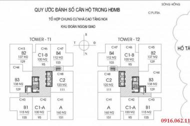 Mở bán đợt cuối căn hộ chung cư tòa N04B Khu Ngoại Giao Đoàn vị trí đắc địa, giá hợp lý