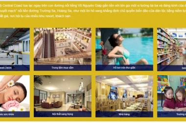 Căn hộ biển cao cấp Central Coast giá chỉ từ 23tr/m2 bên cạnh Anphanam Luxury Apartment Đà Nẵng