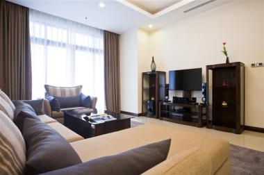 Cho thuê gấp CC số 6 Nguyễn Công Hoan - Platinum Residences, Ba Đình, 2 PN, đủ đồ, 18 triệu/tháng