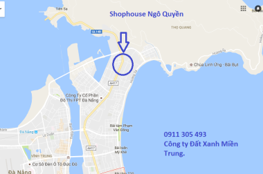Đất 1600m2, kinh doanh siêu thị, nhà hàng, khách sạn, nhà khách tại Ngô Quyền, Sơn Trà, Đà Nẵng