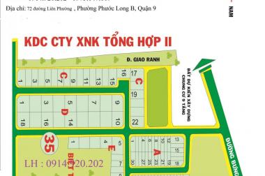 Cần bán lô đất A, dự án Xuất Nhập Khẩu, Phú Hữu, Quận 9 (TP Thủ Đức), giá 60 tr/m2