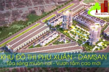 Khu đô thị Damsan, Phú Xuân, nằm ngay sát trung tâm thành phố Thái Bình