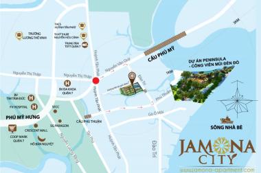 Đất nền Jamona City Q7, thanh toán theo tiến độ, xây dựng ở được ngay, liên hệ chính chủ