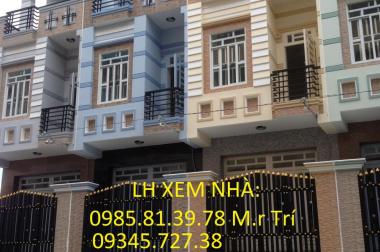 Cần bán nhà 2 lầu, sân trước + sân sau + sân thượng, đường Phú Định, P16, Q8, SH 2016