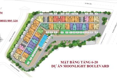 Chỉ 1,1 tỷ/căn, CH Moonlight Boulavard MT Kinh Dương Vương, liền kề Aeon Mall, BX Miền Tây