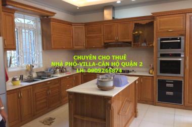 Cho thuê biệt thự khu C An Phú, DT 10x20m, 2 lầu, 4PN, giá 55tr/tháng. LH 0909246874