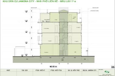 Bán nền nhà liên kế có sân vườn 6m trước nhà tại Jamona City Q7, phù hợp để ở hoặc làm VPCT
