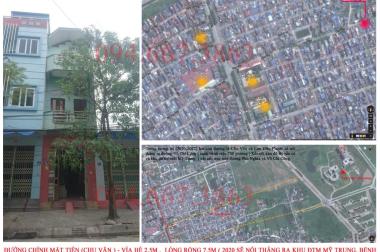 Bán căn nhà 3 tầng, DT đất (3,3x24m) 2MT (trước + sau) đường Chu Văn, giá 1,7 tỷ đồng, có TL