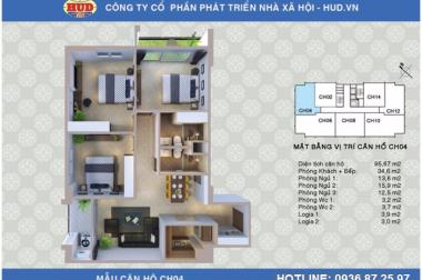 Hot: Tặng 30 triệu đồng tiền mặt khi mua căn hộ tại tòa chung cư CT2A1 Tây Nam Linh Đàm