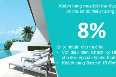 Biệt thự biển cao cấp bãi dài Cam Ranh Mysterry Villas, sổ hồng viễn, cam kết lợi nhuận 8% năm