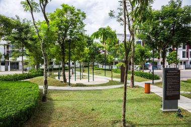 Bán biệt thự song lập Botanic khu đô thị Gamuda, DT 189 m2 x 3,5 tầng, view hồ công viên
