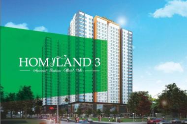 Homyland 3 căn hộ quận 2 ven sông mặt tiền Nguyễn Duy Trinh, giá 23 tr/m2