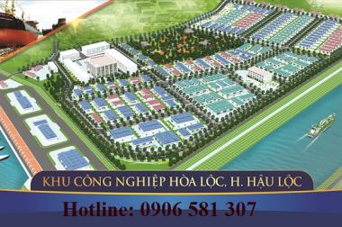 1.2 – 2.5 tr/m2 đất công nghiệp khu công nghiệp Cảng Cá 19ha Hậu Lộc Thanh Hóa LH 0906 581 307