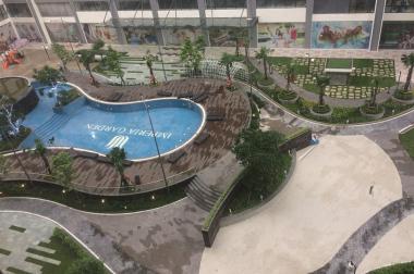 Cho thuê CHCC tại Imperia Garden với 2 phòng ngủ, đồ cơ bản, view bể bơi & sân chơi, diện tích 70m2