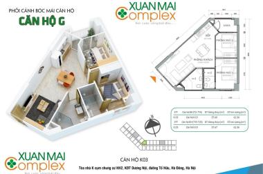 Chỉ từ 850 tr sở hữu ngay căn hộ 2PN tại chung cư Xuân Mai Complex, Dương Nội, Hà Đông