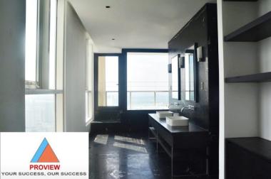 Cho thuê căn Penthouse Thảo Điền Pearl tầng cao view sông DT 500m2 4PN