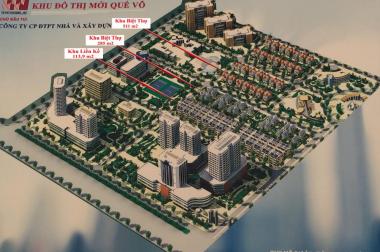 Bán đất biệt thự, liền kề KĐT mới Quế Võ vị trí đẹp sổ đỏ trao tay diện tích 511m2 giá 6.5tr/m2, LH 0987771022
