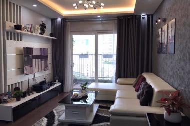 Cho thuê căn hộ Home City Trung Kính 75m2, sàn gỗ, trần thạch cao, giá 9 tr/th. LH. 0962.809.372