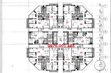 Chung cư Học Viện Quốc Phòng 20 Hoàng Quốc Việt, giá 20tr/m2, 93.4m2, 2 phòng ngủ, LH 0976001488
