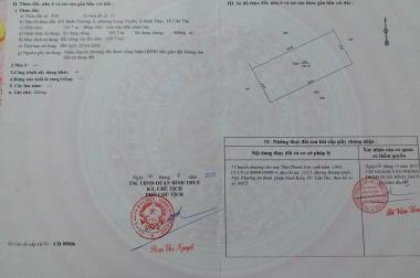 Chính chủ bán nền 8.5 m x 19 m = 169 m2 đất vườn, 480 triệu, khu dân cư cầu sắt Nguyễn Văn Trường