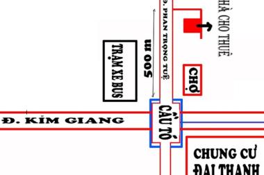 Cho thuê nhà 42m2 đường Phan Trọng Tuệ, Thanh Trì, Hà Nội