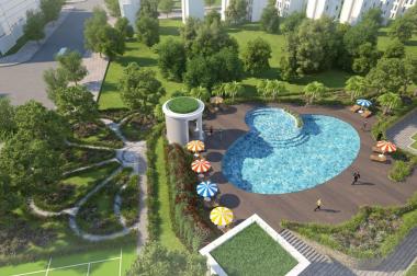 Bán căn hộ 2 PN, Iris Garden 30 Trần Hữu Dực giá chỉ 1.7 tỷ view bể bơi, nội khu