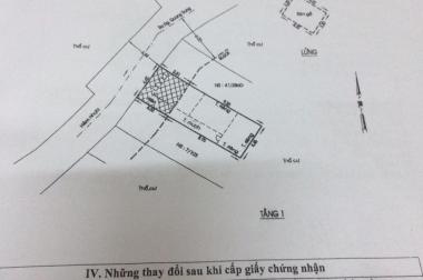 Bán nhà hẻm 1 sẹc Nguyễn Duy Cung, Phường 12, Quận Gò Vấp, 4,5 x 13m, cấp 4, giá 3 tỷ