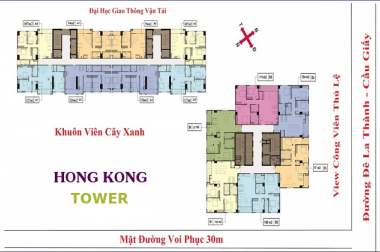 “hot”! cho thuê căn hộ hongkong tower, dt 41-400m2, 1pn-4pn, 13-50tr, giá cạnh tranh