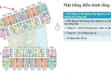 Bán căn góc tòa A chung cư 378 Minh Khai, giá chỉ 34 triệu/m2, hotline 0962 381 339