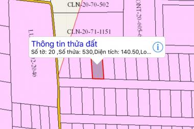 Cần bán gấp 2 nền đất tại khu chợ chiều Câu Kê, cách phà Cát Lái 1,5km, giá 1,16 tỷ/nền