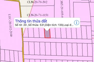 Cần bán gấp 2 nền đất tại khu chợ chiều Câu Kê, cách phà Cát Lái 1,5km, giá 1,16 tỷ/nền