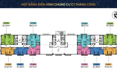 Chung cư C1 Thành Công, dự án hot nhất quận Ba Đình