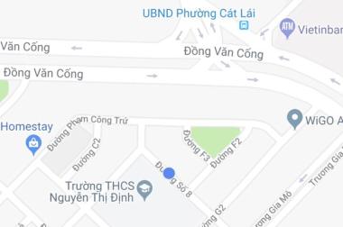 Gia đình tôi cần bán gấp lô đất mặt tiền Nguyễn Quang Bật, P. Thạnh Mỹ Lợi, Quận 2