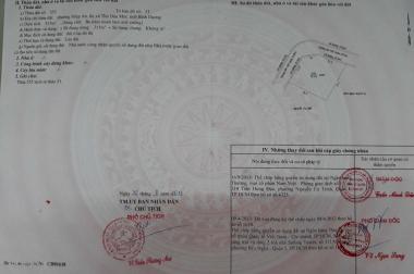 Bán đất đường DX 102, P. Hiệp An, Tp. Thủ Dầu Một, Bình Dương