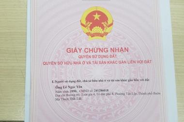 Đất thổ cư 100%, SHR, giá chỉ 250 triêu/100m2.MT đường Nguyễn Hữu Trí