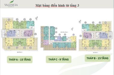 Bán căn hộ chung cư tại dự án Valencia Garden, Long Biên, Hà Nội, diện tích 63m2, giá 1.5 tỷ