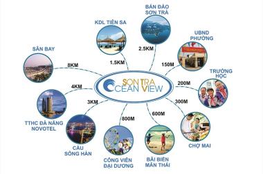 Bán gấp căn hộ 4 view: biển Mỹ Khê, núi Sơn Trà, sông Hàn, thành phố, giá chỉ từ 1ty3/can