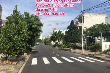 Bán đất lô Lư Giang, Q.Cẩm Lệ, Đà Nẵng