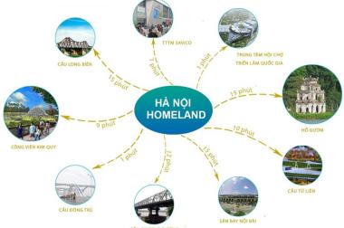 Hà Nội Homeland căn hộ 61m2, chỉ 1,244 tỷ, bàn giao nội thất liền tường. LH: 0978116410