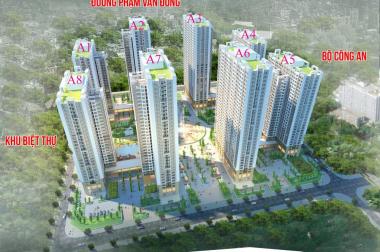 Cho thuê sàn thương mại chung cư AN Bình City,Phạm Văn Đồng ,Hà Nội, 165m2, 130m2 làm siêu thị