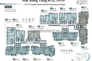 Cần bán lại căn hộ D'Edge Q2, 97m2, 2 phòng ngủ, thang máy riêng, chính chủ, giá tốt hơn thị trường