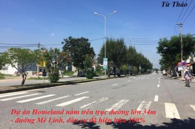 Nhận đặt chỗ đất nền dự án Homeland, trung tâm quận Liên Chiểu, Đà Nẵng