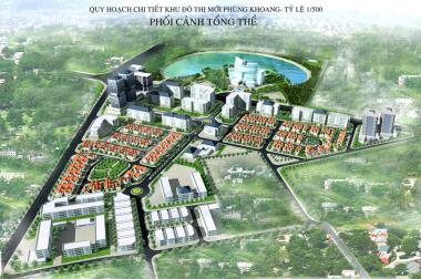 Bán nhà biệt thự, liền kề tại dự án khu đô thị mới Phùng Khoang, DT 110m2, giá 90 triệu/m2