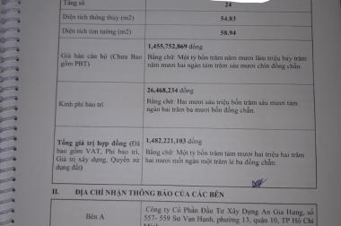 Bán căn hộ chung cư tại Đường Nguyễn Duy Trinh, Quận 2,  Hồ Chí Minh diện tích 59m2  giá 950 Triệu