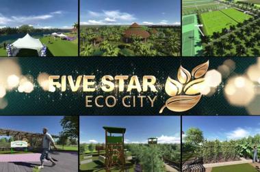 Khu đô thị Five Star Eco City, sau chợ Bình Chánh, tung 500 nền