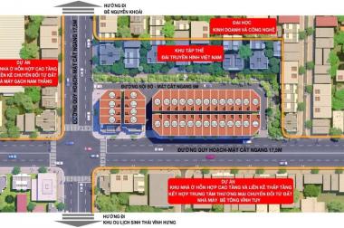 Bán gấp căn ngoại giao liền kề Green Park 319 Vĩnh Hưng, Hoàng Mai, giá 70 triệu/m2, LH: 0985523987