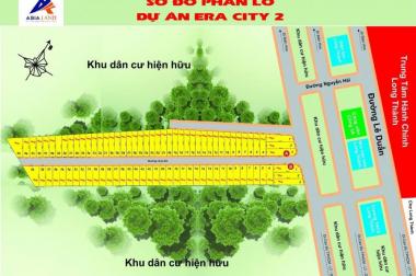 đầu tư với dự án ERA CITY 3 ngay trung tâm hành chính huyện Long Thành, sổ riêng
