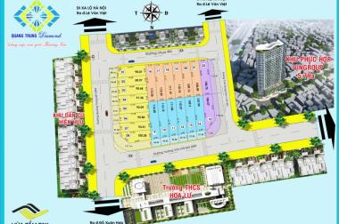 bán lô đất số 19 bên cạnh THSC Hoa Lư đường Quang Trung P. Hiệp Phú quận 9 - 110 m2 - 59tr/m2 